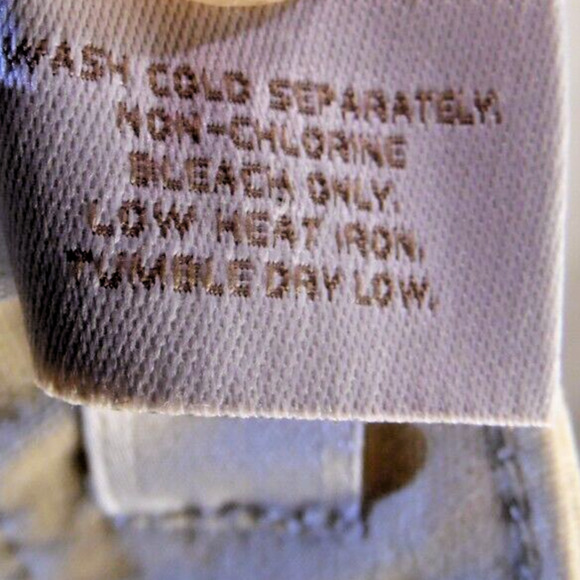 Chico's Jeans Womens 15 Beige Denim So Slimming‎ Ankle 32x28.5 EUC - Picture 10 of 12